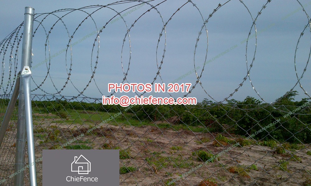 Razor wire for Zimbabwe