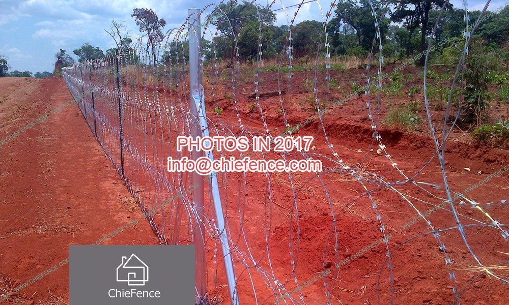 Razor wire for Zimbabwe