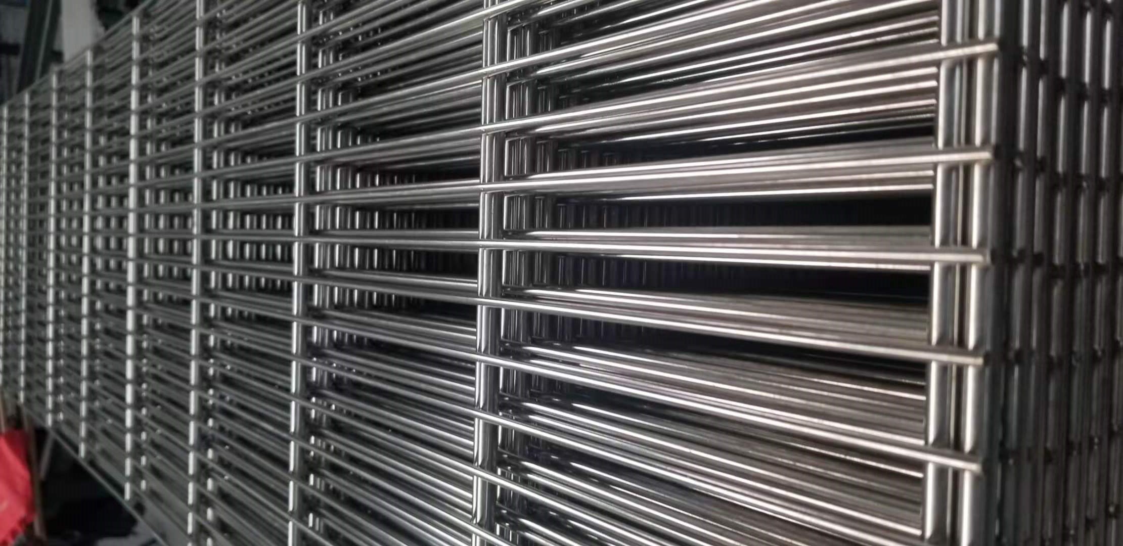 Stainless steel-high security fence