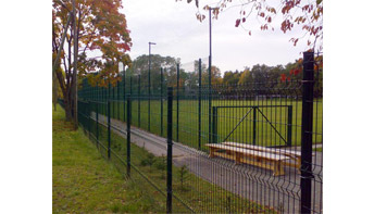 Welded Wire Mesh Security Fence