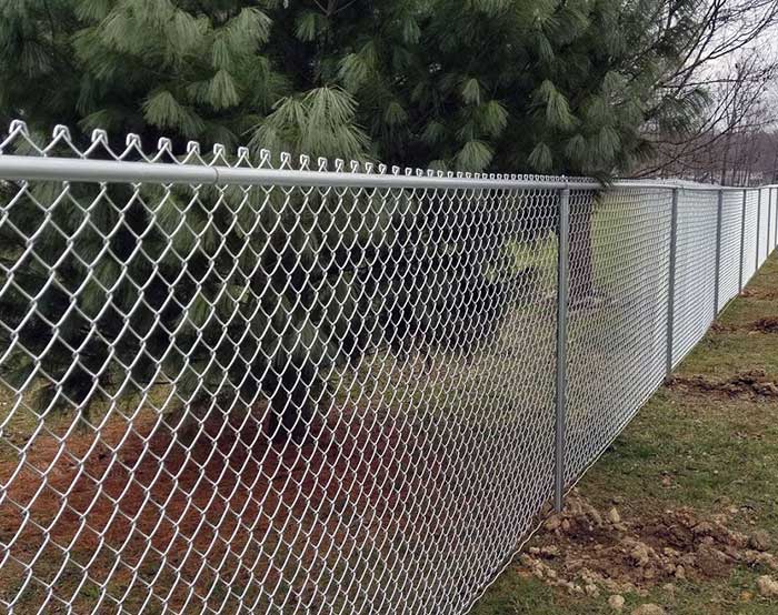 Hot dip galvanized Chain link fence