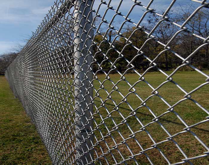 High security Chain link fence