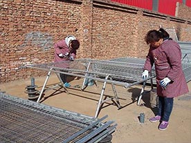 Australia Temporary Fence Panel Polishing