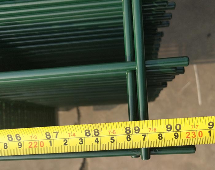 PVC coated Double wire fence