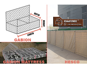 Gabion/Hesco Barriers